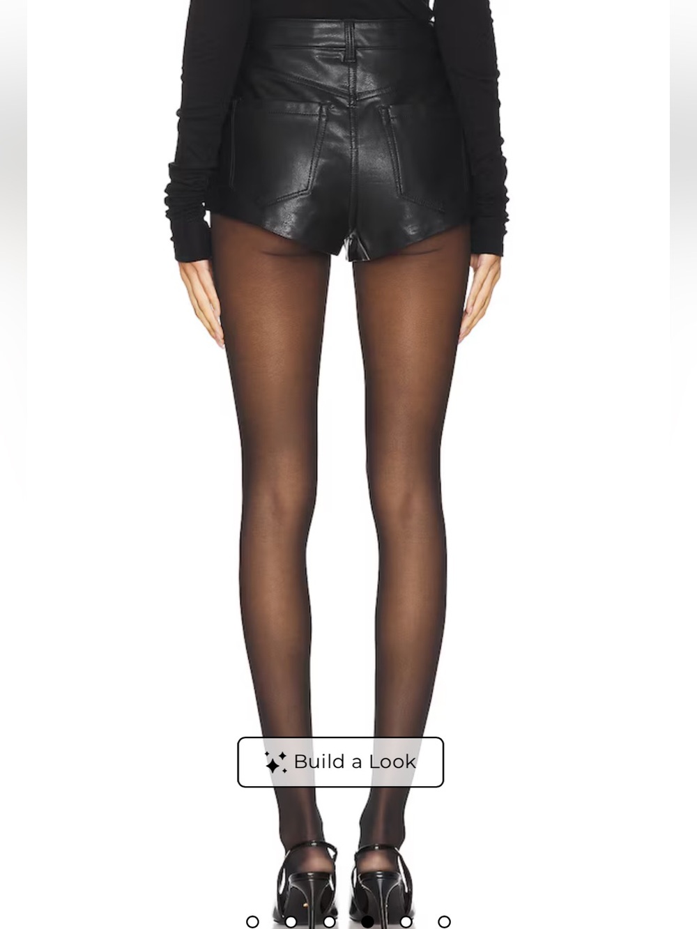 NWT BLANKNYC Rock Star Faux Leather Shorts - Picture 10 of 14